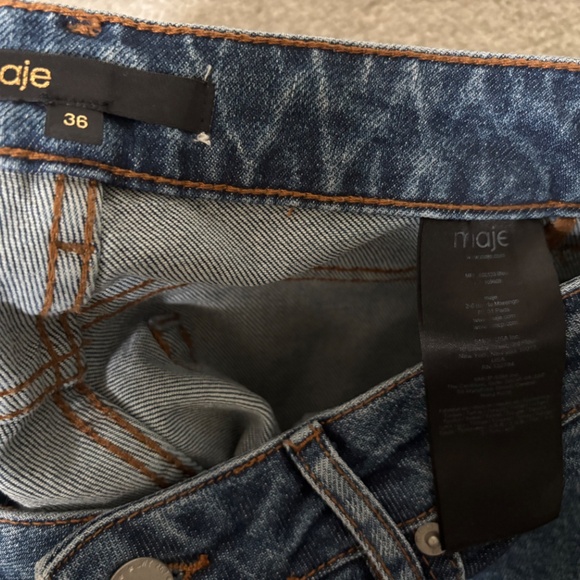 Maje sparkle jeans (size 36) - Picture 3 of 5